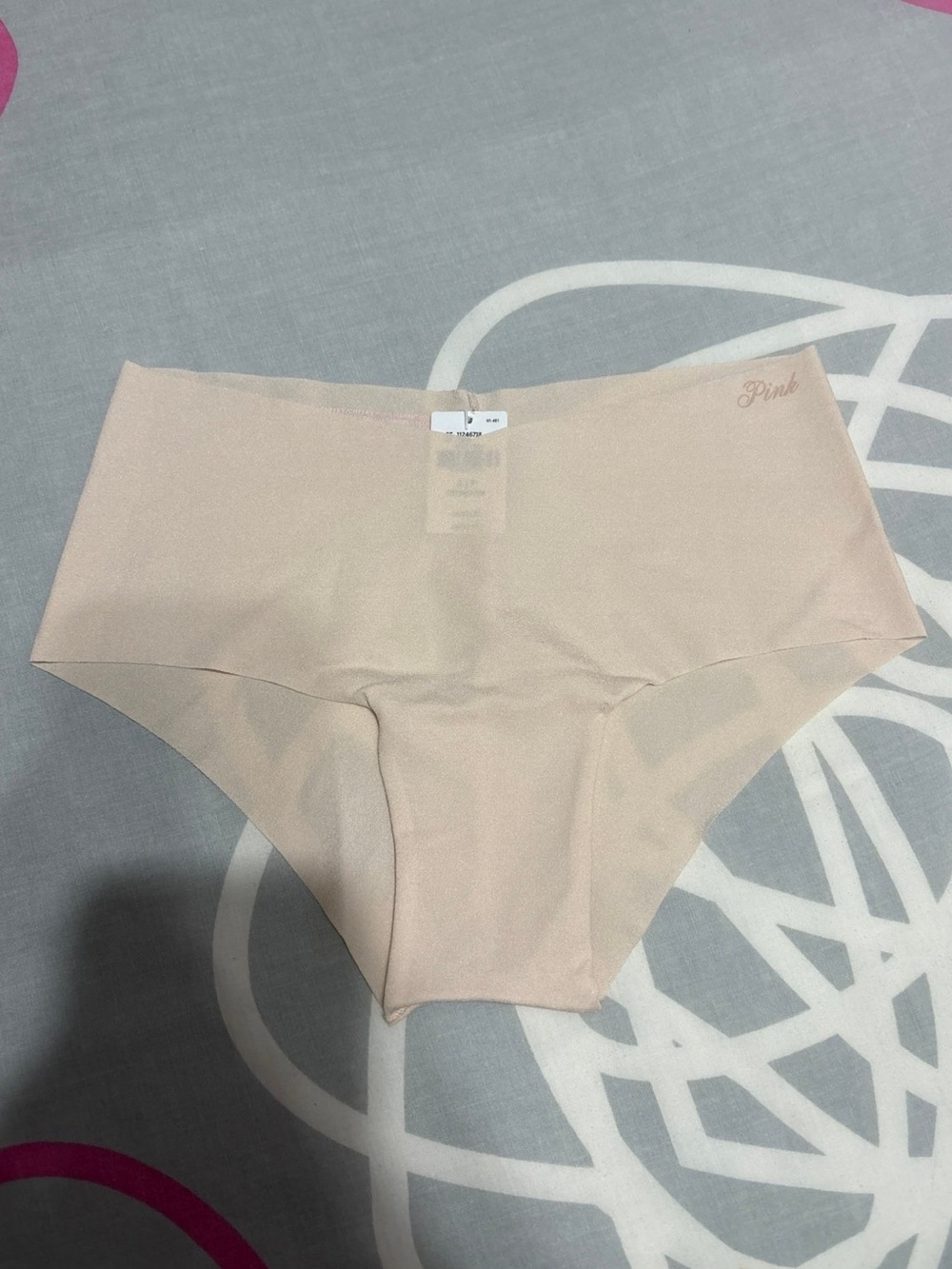 Victoria’s Secret PINK Beige No-Show Cheeky Panty